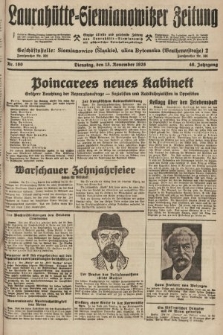 Laurahütte-Siemianowitzer Zeitung : enzige älteste und gelesenste Zeitung von Laurahütte-Siemianowitz mit wöchentlicher Unterhaitungsbeilage. 1928, nr 180