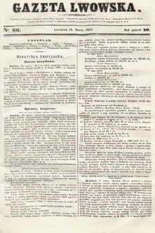 Gazeta Lwowska. 1851, nr 60