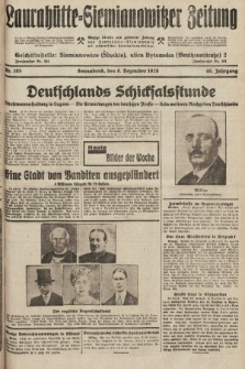 Laurahütte-Siemianowitzer Zeitung : enzige älteste und gelesenste Zeitung von Laurahütte-Siemianowitz mit wöchentlicher Unterhaitungsbeilage. 1928, nr 195