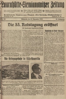 Laurahütte-Siemianowitzer Zeitung : enzige älteste und gelesenste Zeitung von Laurahütte-Siemianowitz mit wöchentlicher Unterhaitungsbeilage. 1928, nr 197