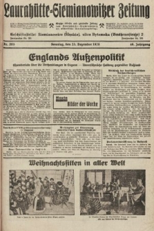 Laurahütte-Siemianowitzer Zeitung : enzige älteste und gelesenste Zeitung von Laurahütte-Siemianowitz mit wöchentlicher Unterhaitungsbeilage. 1928, nr 203