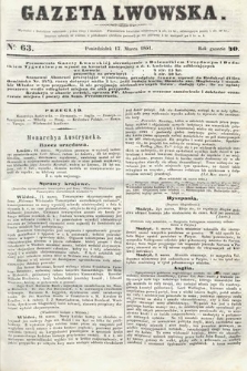 Gazeta Lwowska. 1851, nr 63