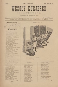 Wesoły Kurjerek : illustrowany. 1895, nr 44