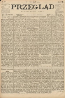 Przegląd polityczny, społeczny i literacki. 1897, nr 40