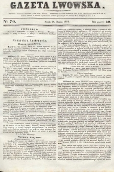 Gazeta Lwowska. 1851, nr 70