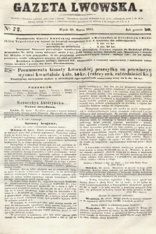 Gazeta Lwowska. 1851, nr 72