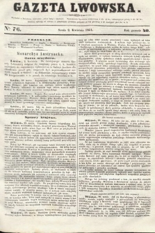 Gazeta Lwowska. 1851, nr 76