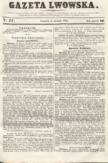Gazeta Lwowska. 1851, nr 77