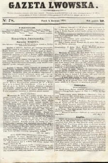 Gazeta Lwowska. 1851, nr 78