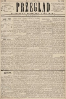Przegląd polityczny, społeczny i literacki. 1885, nr 27