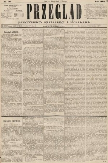 Przegląd polityczny, społeczny i literacki. 1885, nr 38