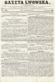 Gazeta Lwowska. 1851, nr 84