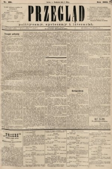Przegląd polityczny, społeczny i literacki. 1885, nr 101