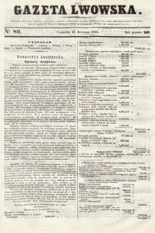 Gazeta Lwowska. 1851, nr 89