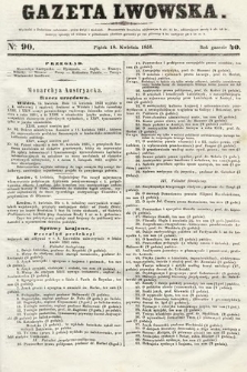 Gazeta Lwowska. 1851, nr 90