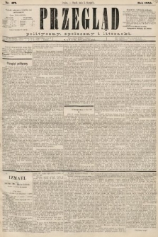 Przegląd polityczny, społeczny i literacki. 1885, nr 177