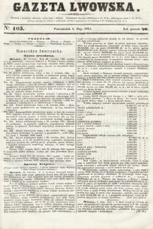 Gazeta Lwowska. 1851, nr 103