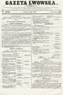 Gazeta Lwowska. 1851, nr 104