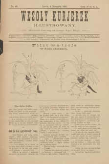 Wesoły Kurjerek : illustrowany. 1895, nr 49