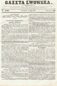 Gazeta Lwowska. 1851, nr 109