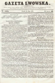 Gazeta Lwowska. 1851, nr 110