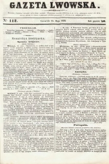 Gazeta Lwowska. 1851, nr 112