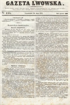 Gazeta Lwowska. 1851, nr 115
