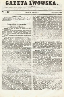 Gazeta Lwowska. 1851, nr 117