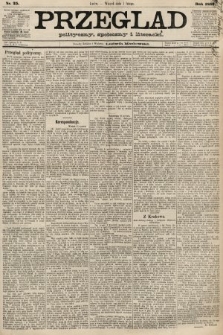 Przegląd polityczny, społeczny i literacki. 1887, nr 25