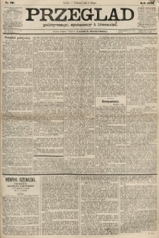 Przegląd polityczny, społeczny i literacki. 1887, nr 29