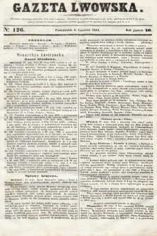 Gazeta Lwowska. 1851, nr 126