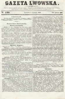 Gazeta Lwowska. 1851, nr 129