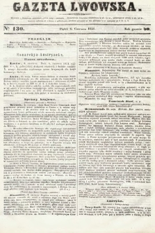 Gazeta Lwowska. 1851, nr 130