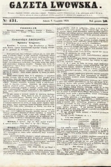Gazeta Lwowska. 1851, nr 131