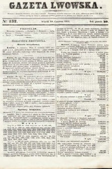 Gazeta Lwowska. 1851, nr 132