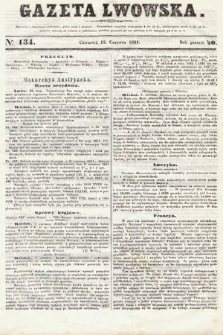 Gazeta Lwowska. 1851, nr 134