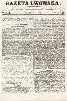 Gazeta Lwowska. 1851, nr 135
