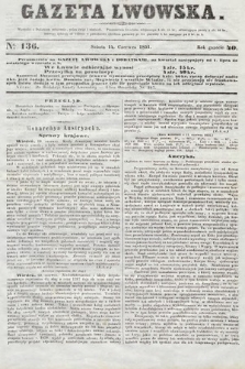 Gazeta Lwowska. 1851, nr 136