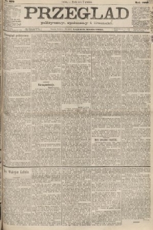 Przegląd polityczny, społeczny i literacki. 1887, nr 279