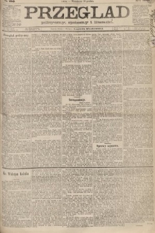 Przegląd polityczny, społeczny i literacki. 1887, nr 283