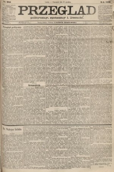 Przegląd polityczny, społeczny i literacki. 1887, nr 285