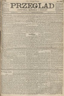 Przegląd polityczny, społeczny i literacki. 1887, nr 287