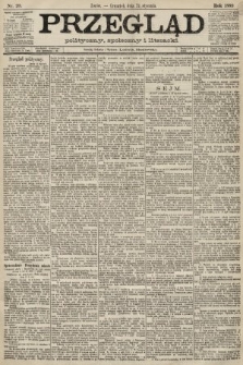 Przegląd polityczny, społeczny i literacki. 1889, nr 20