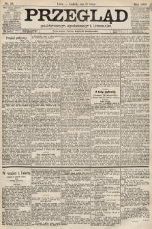 Przegląd polityczny, społeczny i literacki. 1889, nr 34