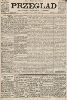 Przegląd polityczny, społeczny i literacki. 1889, nr 184