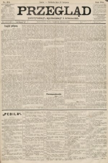 Przegląd polityczny, społeczny i literacki. 1889, nr 272