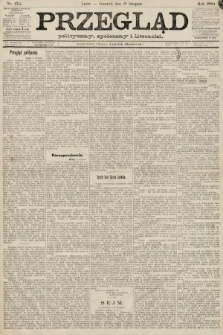Przegląd polityczny, społeczny i literacki. 1889, nr 275