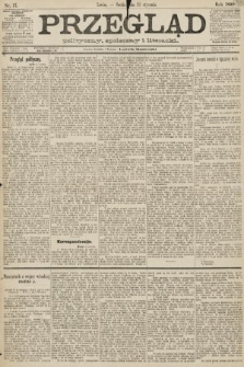 Przegląd polityczny, społeczny i literacki. 1890, nr 17