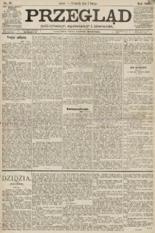 Przegląd polityczny, społeczny i literacki. 1890, nr 27