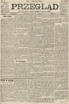 Przegląd polityczny, społeczny i literacki. 1890, nr 41